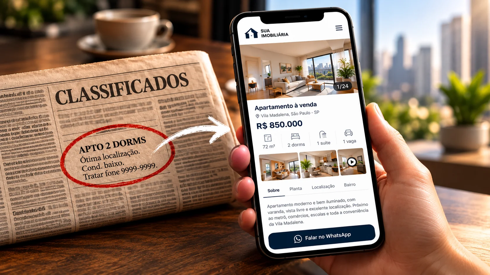 Site: a vitrine da imobiliária